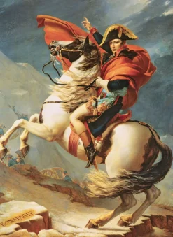 Eurographics - Napoleon Crossing the Alps - 1000 Piece Jigsaw Puzzle Online