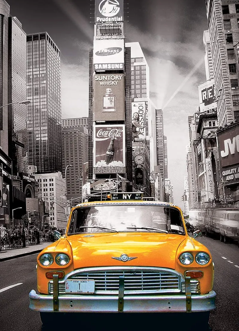 Eurographics - New York City Yellow Cab - 1000 Piece Jigsaw Puzzle New