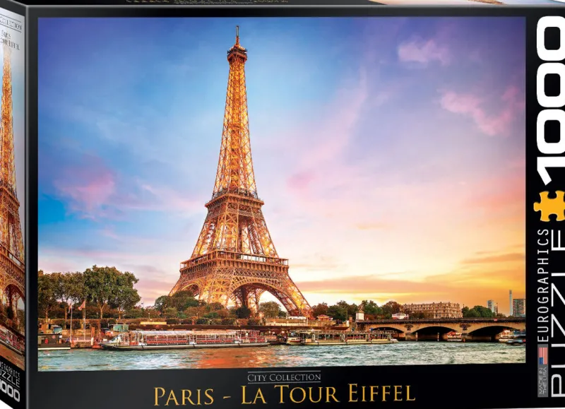 Eurographics - Paris Eiffel Tower - 1000 piece jigsaw puzzle Best