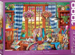 Eurographics - Patchwork Craft Room - 1000 Piece Jigsaw Puzzle Hot