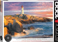 Eurographics - Peggy's Cove Lighthouse. Nova Scotia - 1000 Piece Jigsaw Puzzle Outlet