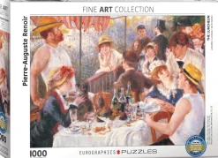 Eurographics - Pierre-Auguste Renoir: Breakfast of the Rowers - 1000 Piece Jigsaw Puzzle Hot