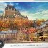 Eurographics - Quartier Petit Champlain, Quebec - 1000 Piece Jigsaw Puzzle Fashion