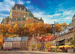 Eurographics - Quartier Petit Champlain, Quebec - 1000 Piece Jigsaw Puzzle Fashion