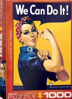 Eurographics - Rosie the Riveter - 1000 Piece Jigsaw Puzzle Hot
