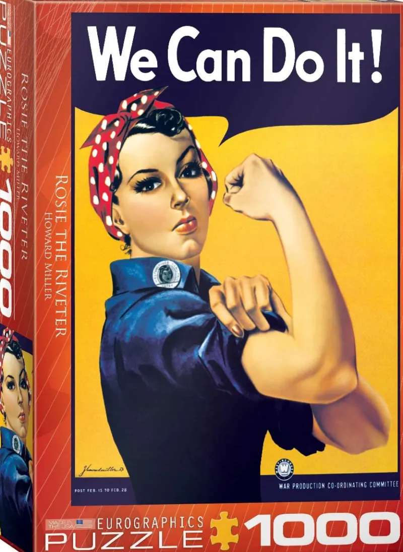 Eurographics - Rosie the Riveter - 1000 Piece Jigsaw Puzzle Hot