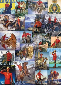 Eurographics 6000-0777 Royal Canadian Mounted Police 1000 piece Jigsaw Puzzle Hot