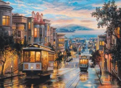 Eurographics - San Francisco Cable Car Heaven - 1000 Piece Jigsaw Puzzle New