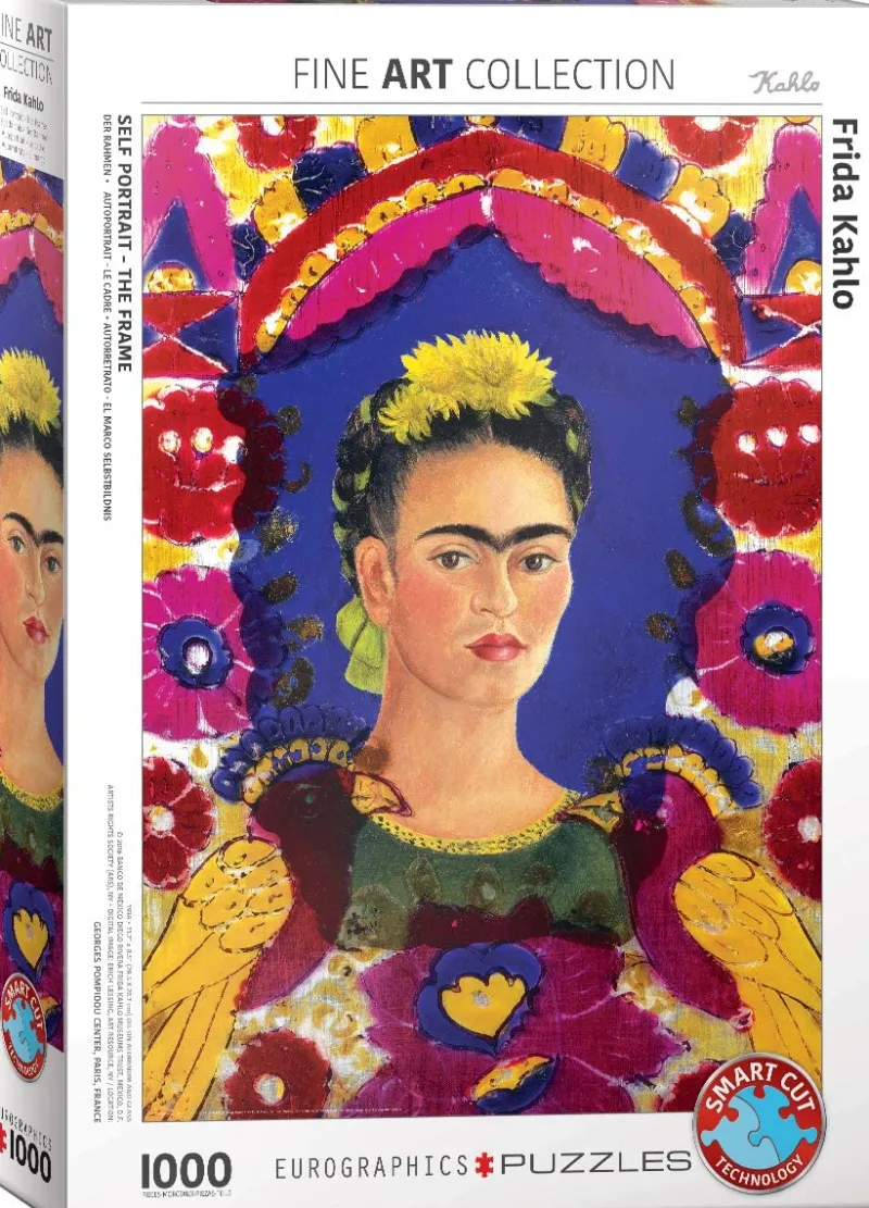 Eurographics - Self-Portrait - The Frame, by Frida Kahlo - 1000 Piece Jigsaw Puzzle Discount
