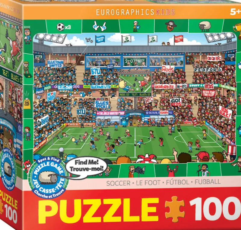 Eurographics - Spot & Find Soccer - 100 pieces Fashion