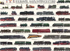 Eurographics - Steam Locomotives - 1000 Piece Jigsaw Puzzle Online