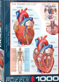 Eurographics - The Heart - 1000 piece jigsaw puzzle Best