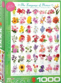Eurographics - The Language of Flowers - 1000 Piece Jigsaw Puzzle Outlet