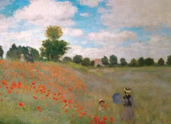Eurographics - The Poppy Field - 1000 Piece Jigsaw Puzzle Online