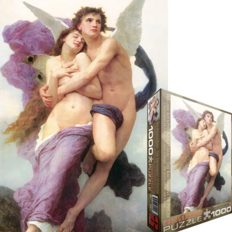 Eurographics - The Ravishment of Psyche - 1000 Piece Jigsaw Puzzle Fashion