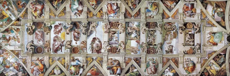 Eurographics - The Sistine Chapel Ceiling by Michelangelo - 1000 Piece Jigsaw Puzzle Best