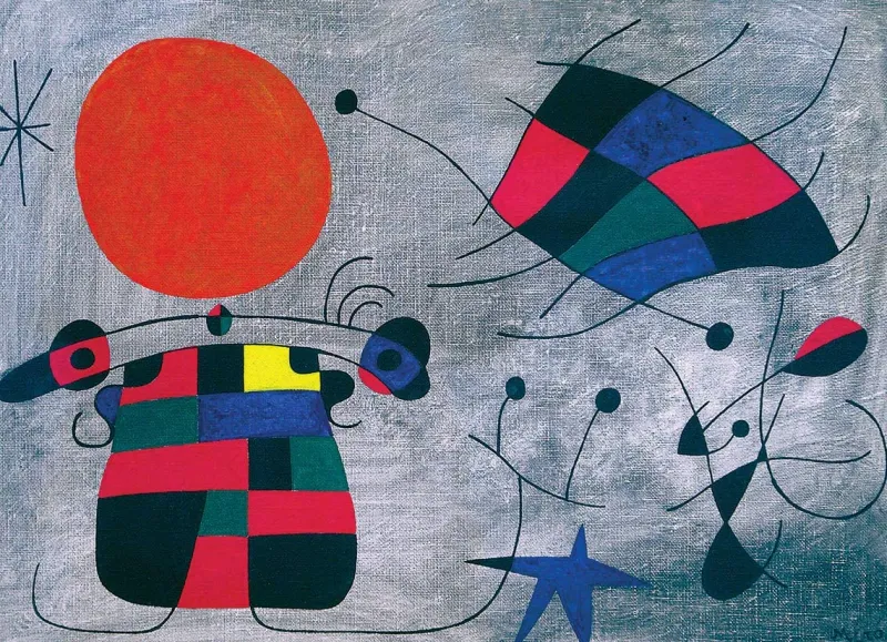 Eurographics - The Smile of the Flamboyant Wings by Joan Miró - 1000 Piece Jigsaw Puzzle Discount