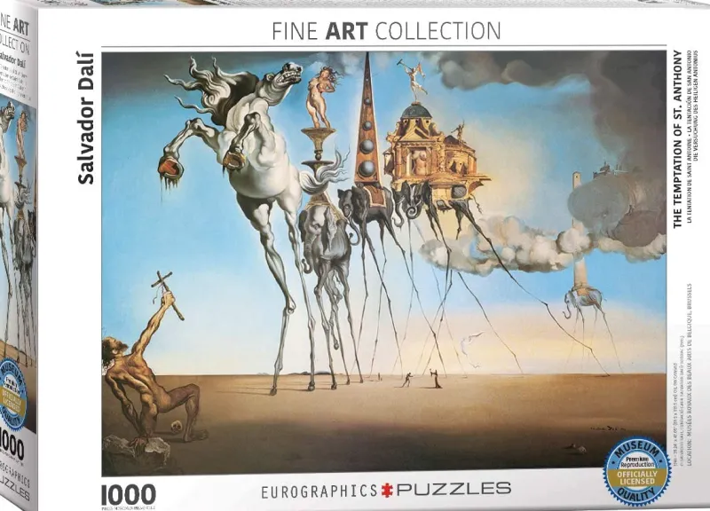 Eurographics - The Temptation of St Anthony by Salvador Dalí - 1000 Piece Jigsaw Puzzle Sale