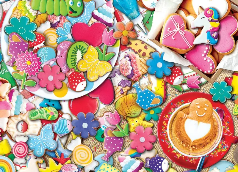 Eurographics - Tin Box - Cookie Party - 1000 Piece Jigsaw Puzzle Fashion