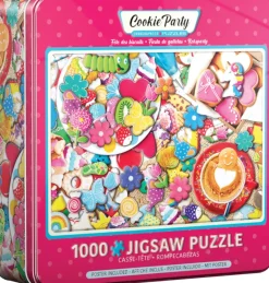 Eurographics - Tin Box - Cookie Party - 1000 Piece Jigsaw Puzzle Fashion