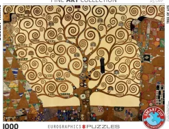 Eurographics - Tree of Life by Gustav Klimt - 1000 Piece Jigsaw Puzzle Online