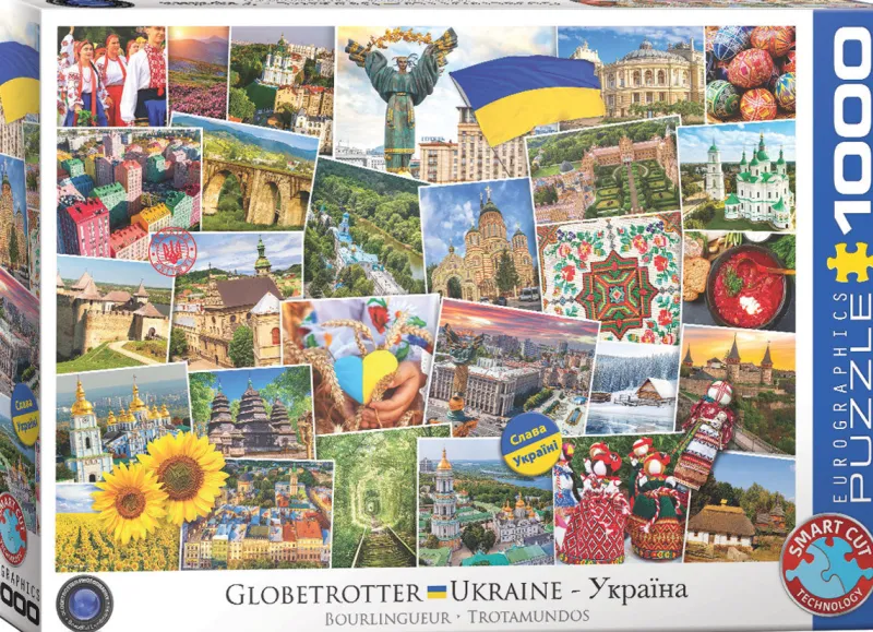 Eurographics - Ukraine - Globetrotter - 1000 pieces New