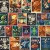 Eurographics - Vintage Alien Posters - 1000 Piece Outlet