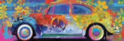 Eurographics - VW Beetle - Splash Pano - 1000 Piece Jigsaw Puzzle Online