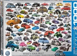 Eurographics - VW Beetle - What's your Bug? - 1000 Peace Jigsaw Puzzle Fashion