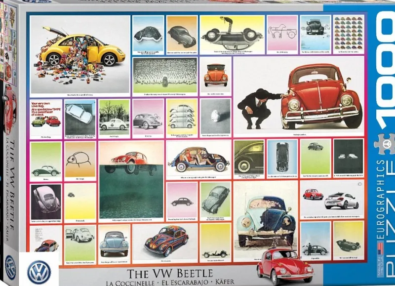 Eurographics - VW Beetle - We've done things - 1000 piece Jigsaw Puzzle Discount