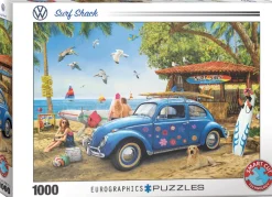 Eurographics - VW Beetle Surf Shack - 1000 pieces New