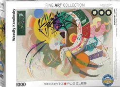 Eurographics - Wassily Kandinsky - Dominant Curve - 1000 Piece Jigsaw Puzzle Clearance