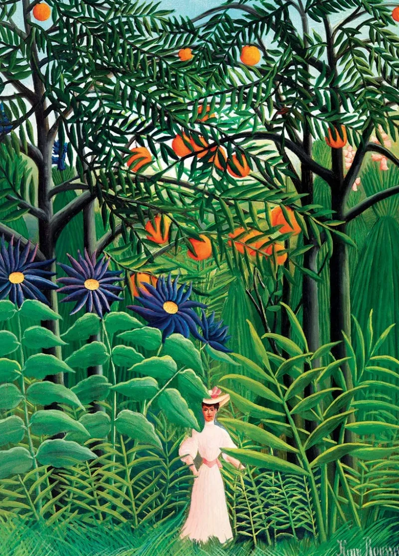 Eurographics - Women in an Exotic Fores - 1000 Piece Jigsaw Puzzle Hot