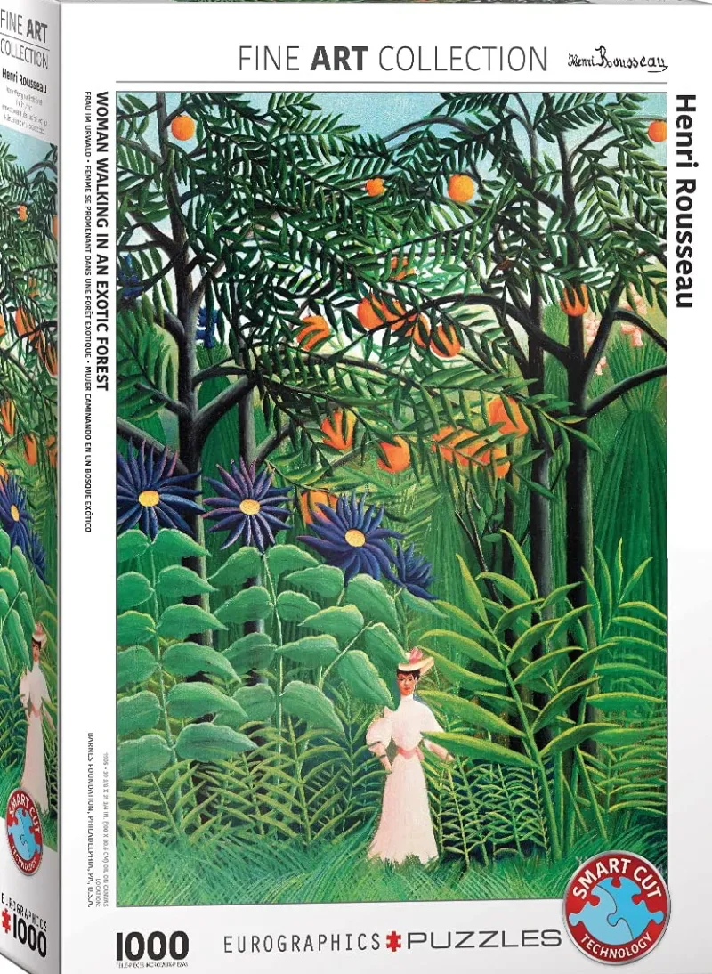 Eurographics - Women in an Exotic Fores - 1000 Piece Jigsaw Puzzle Hot