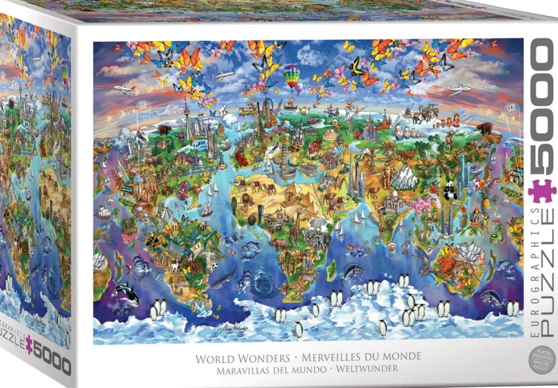 Eurographics - World Wonders - 5000 pieces Fashion