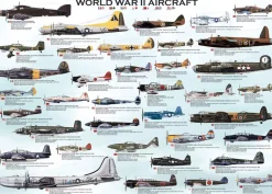 Eurographics - WWII Aircraft - 1000 Piece Jigsaw Puzzle Clearance