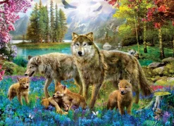 Eurographics - XXL Pieces - Wolf Lake Fantasy - 500 Piece Jigsaw Puzzle Fashion