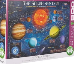 Eurographics - XXL Pieces - The Solar System Illustrated -500 Piece Jigsaw Puzzle New