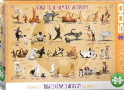 Eurographics - Yoga is a Family Activity (Special Offer) - 500 pieces Hot