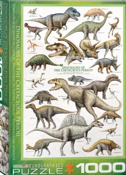 Eurographics - Dinosaurs - 1000 piece jigsaw puzzle New