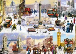 Falcon de luxe Falcon - A Winter In London - 1000 Piece Jigsaw Puzzle Clearance
