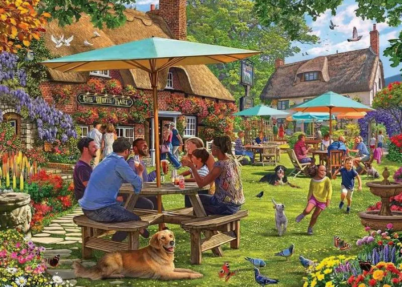 Falcon de luxe Falcon - Summer at the Pub - 1000 Pieces Outlet