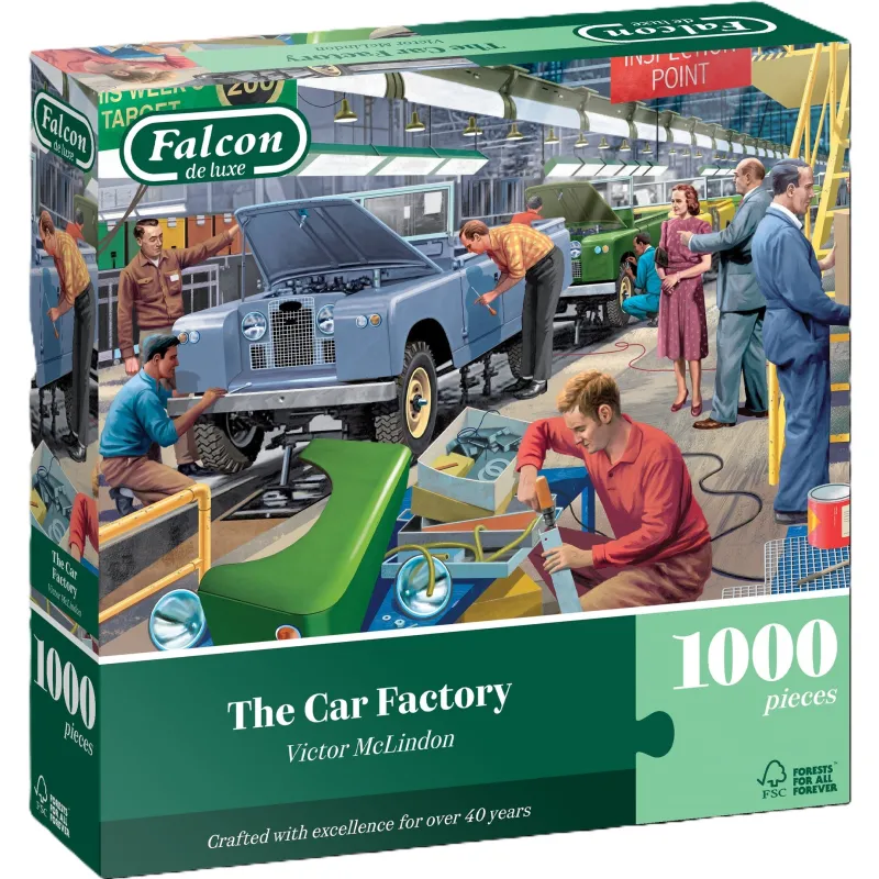Falcon de luxe Falcon - The Car Factory - 1000 Pieces Hot