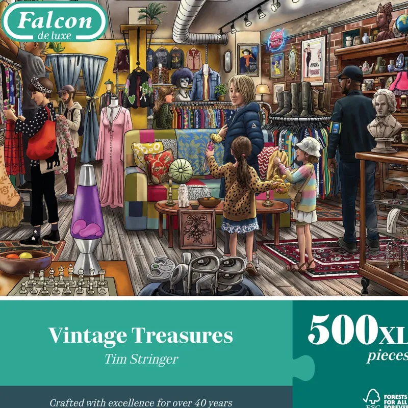 Falcon de luxe Falcon - Vintage Treasures - 500 XXL Pieces Sale