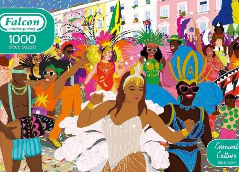 Falcon de luxe Falcon Contemporary - Carnival Culture - 1000 Piece Jigsaw Puzzle Sale