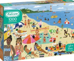 Falcon de luxe Falcon Contemporary - Life's A Beach - 1000 Piece Jigsaw Puzzle New