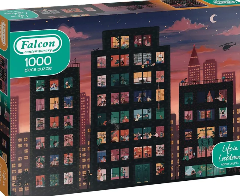 Demand Media Falcon Contemporary - Life In Lockdown - 1000 Piece Jigsaw Puzzle Hot