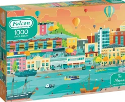 Falcon de luxe Falcon Contemporary - The Marina - 1000 Piece Jigsaw Puzzle Online