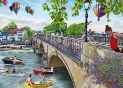 Falcon de luxe - Looking Across The River - 500 Piece Jigsaw Puzzle Sale