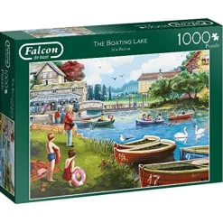 Falcon de luxe - The Boating Lake - 1000 Piece Jigsaw Puzzle Best